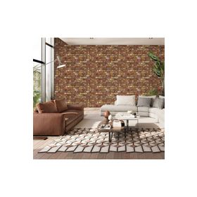 Adawall Roka 23104-4 Kahve 100x110 Duvar Kağıdı
