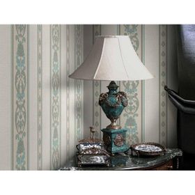 Adawall Rumi 6803-4 Klasik Çizgili Damask Desenli Duvar Kağıdı