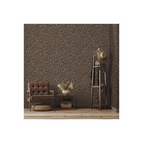Adawall Vera 1512-4 Koyu Kahverengi 100x110 Duvar Kağıdı