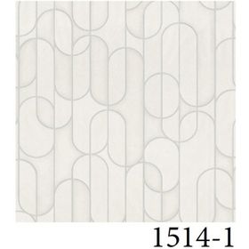 Adawall Vera 1514-1 Kahverengi Geometrik Desenli Düz Sade Duvar Kağıdı
