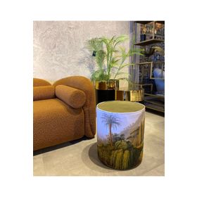 Adawall Yeşil Orman Manzaralı Puf