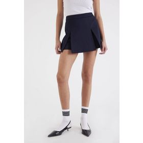 Addax ADX-00029006 Yırtmaçlı Mini Şort Etek
