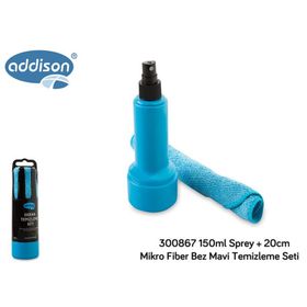 Addison 300867 Mavi Temizleme Seti