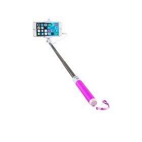 Addison AD-S33 Kablolu Beyaz/Mavi Selfie Çekim Çubuğu