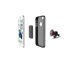 Addison ADS-118 Siyah Kırmızı Mıknatıs 360 Derece Mini Araç Telefon Tutucu