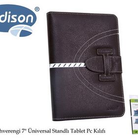 Addison IP-107 Kahverengi Tablet Pc Kılıfı