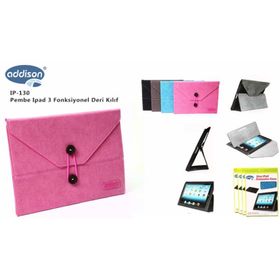 Addison IP-130 Pembe iPad 3 Kılıf