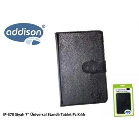 Addison IP-370 Siyah Tablet Kılıfı