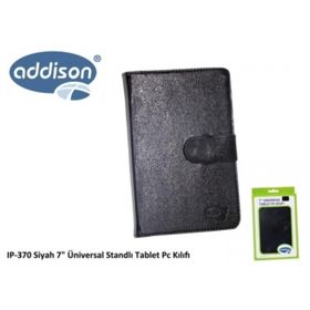 Addison IP-370 Siyah Tablet Kılıfı