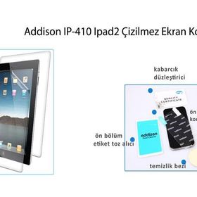 Addıson IP-410 iPad2 Tablet Mat Ekran Koruyucu