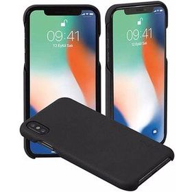Addison IP-888 İnce İz Yapmaz Siyah Iphone X Cep Telefon Kılıfı