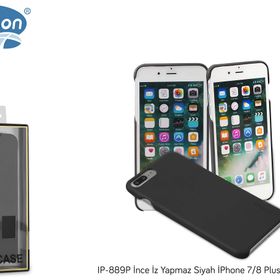 Addison IP-889P iPhone 8 Plus Glass Siyah Kılıf