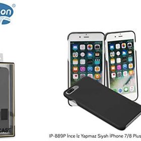Addison IP-889P iPhone 8 Plus Glass Siyah Kılıf