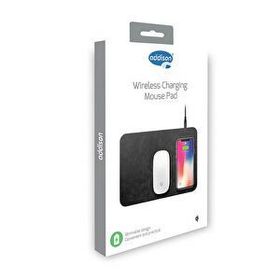 Addison WMP-15 KırmızıMouse Pad Kablosuz Telefon Şarj Edici