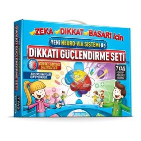 Adeda 1. Sınıf 7 Yaş Neuro Via Dikkati Güçlendirme Seti