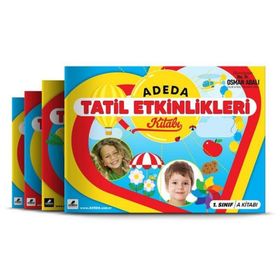 Adeda 1. Sınıf Tatil Etkinlikleri Kitabı