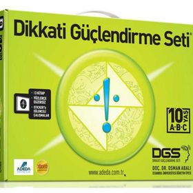 Adeda 10 Yaş Dikkati Güçlendirme Seti