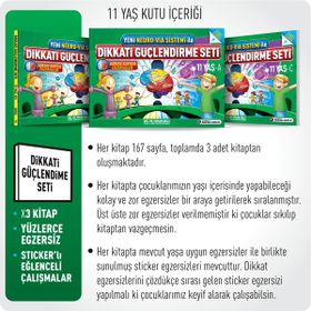 Adeda 11 Yaş Dikkati Güçlendirme Seti