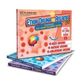 Adeda 13 Yaş ve Üzeri 3. Kademe Etkin Okuma ve Anlama Seti