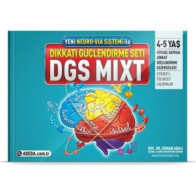 Adeda 4-5 Yaş Dgs Mixt Dikkati Güçlendirme Seti