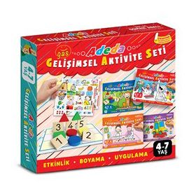 Adeda 4 Kitap 4-7 Yaş Gelişimsel Aktivite Seti