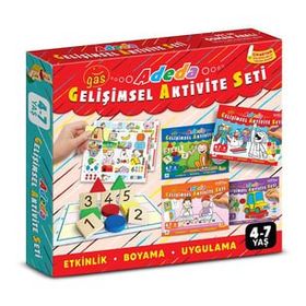 Adeda 4 Kitap 4-7 Yaş Gelişimsel Aktivite Seti