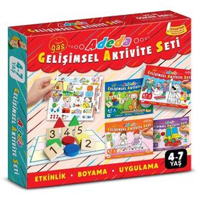Adeda 4 Kitap 4-7 Yaş Gelişimsel Aktivite Seti