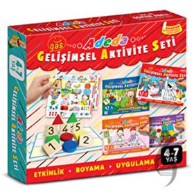 Adeda 4 Kitap 4-7 Yaş Gelişimsel Aktivite Seti