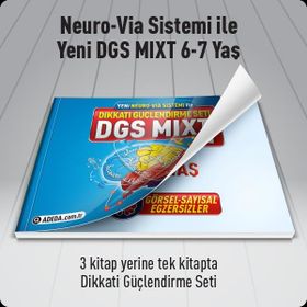 Adeda 6-7 Yaş Dgs Mixt Dikkati Güçlendirme Seti