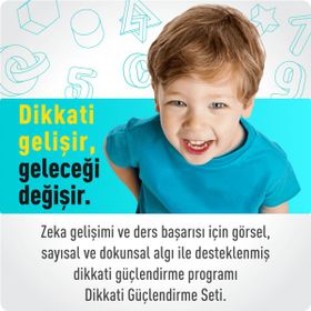 Adeda Anasınıfı 4 Yaş Neuro Via Dikkati Güçlendirme Seti