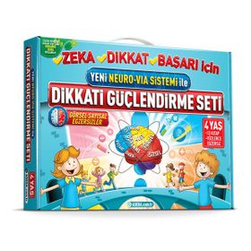 Adeda Anasınıfı 4 Yaş Neuro Via Dikkati Güçlendirme Seti