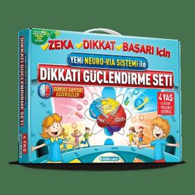 Adeda Anasınıfı 4 Yaş Neuro Via Dikkati Güçlendirme Seti