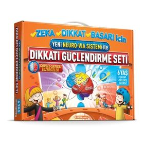 Adeda Anasınıfı 6 Yaş Neuro Via Dikkati Güçlendirme Seti