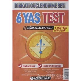 Adeda DGS 6 Yaş Görsel Algı Testi