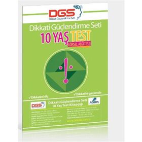 Adeda - DGS Dikkati Güçlendirme Seti 10 Yaş Test Görsel Algı Testi - Osman Abalı