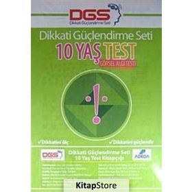 Adeda - DGS Dikkati Güçlendirme Seti 10 Yaş Test Görsel Algı Testi - Osman Abalı
