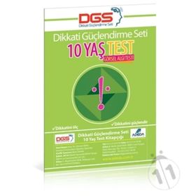 Adeda - DGS Dikkati Güçlendirme Seti 10 Yaş Test Görsel Algı Testi - Osman Abalı
