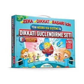 Adeda - DGS Dikkati Güçlendirme Seti 4 Yaş 3 Kitap Takım - Osman Abalı
