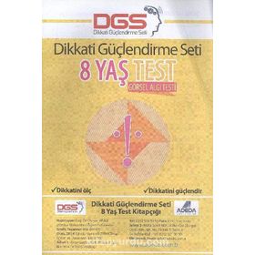 Adeda - DGS Dikkati Güçlendirme Seti 8 Yaş Test Görsel Algı Testi - Osman Abalı