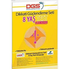 Adeda - DGS Dikkati Güçlendirme Seti 8 Yaş Test Görsel Algı Testi - Osman Abalı