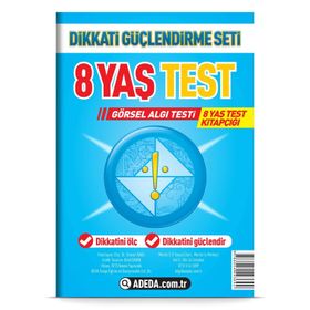 Adeda - DGS Dikkati Güçlendirme Seti 8 Yaş Test Görsel Algı Testi - Osman Abalı
