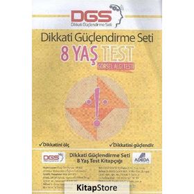 Adeda - DGS Dikkati Güçlendirme Seti 8 Yaş Test Görsel Algı Testi - Osman Abalı