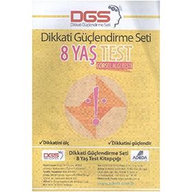 Adeda - DGS Dikkati Güçlendirme Seti 8 Yaş Test Görsel Algı Testi - Osman Abalı