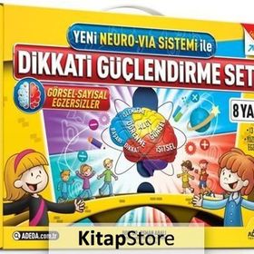 Adeda - DGS Dikkati Güçlendirme Seti 8 Yaş Test Görsel Algı Testi - Osman Abalı