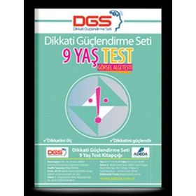 Adeda - DGS Dikkati Güçlendirme Seti 9 Yaş Test Görsel Algı Testi - Osman Abalı