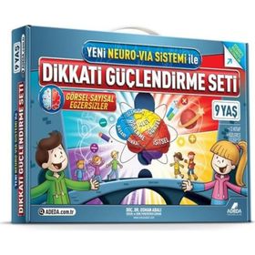 Adeda - DGS Dikkati Güçlendirme Seti 9 Yaş Test Görsel Algı Testi - Osman Abalı