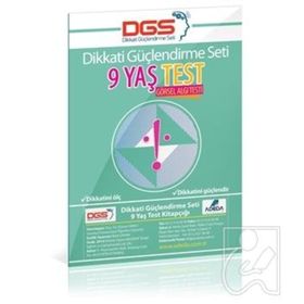 Adeda - DGS Dikkati Güçlendirme Seti 9 Yaş Test Görsel Algı Testi - Osman Abalı