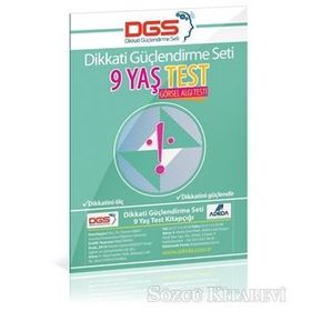 Adeda - DGS Dikkati Güçlendirme Seti 9 Yaş Test Görsel Algı Testi - Osman Abalı