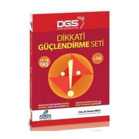Adeda - DGS Dikkati Güçlendirme Seti Lise 15-18 Yaş - Osman Abalı