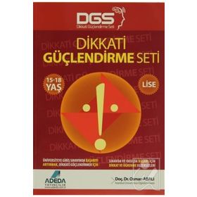 Adeda - DGS Dikkati Güçlendirme Seti Lise 15-18 Yaş - Osman Abalı